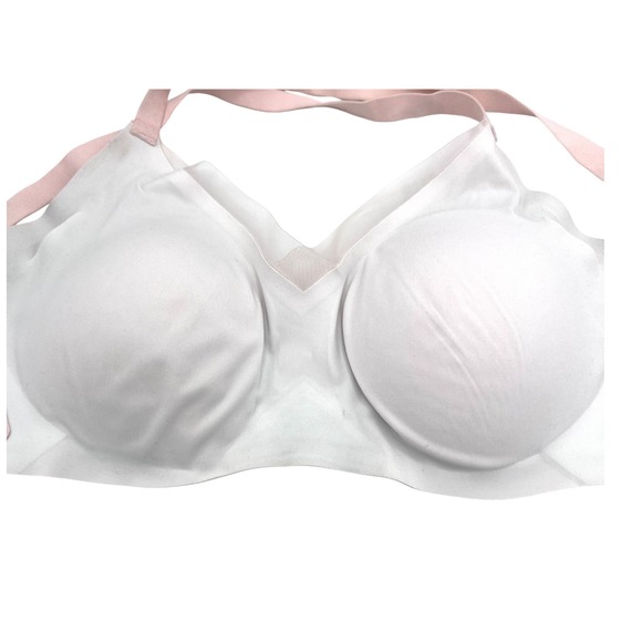 HoneyLove Sculpting Crisscross Bra Light Pink Wirefree Comfort Support Size L - Picture 3 of 9